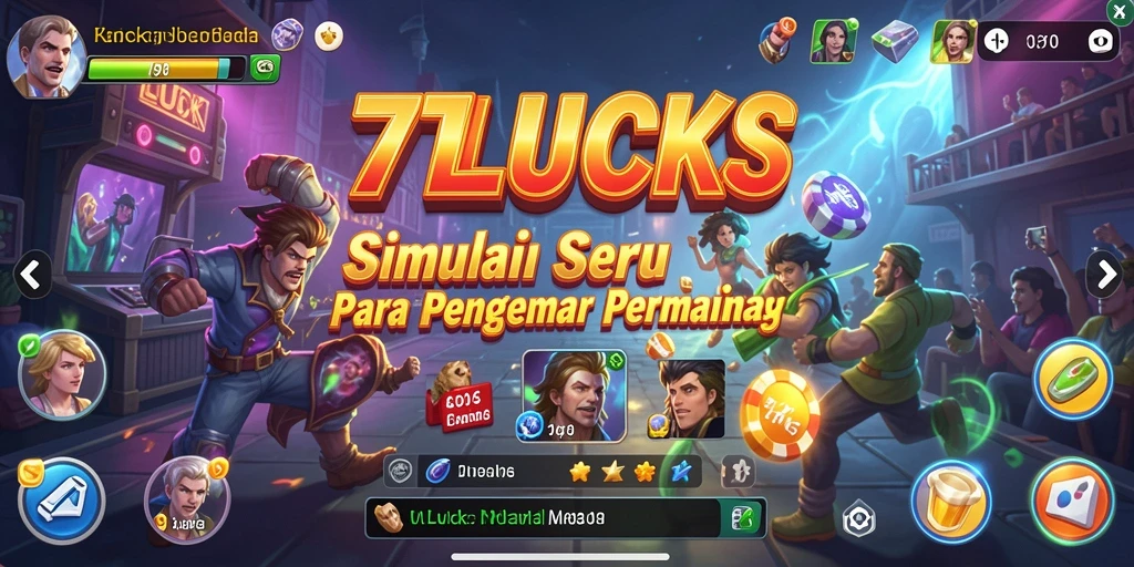Screenshot gameplay <strong>77LUCKS</strong> menampilkan elemen strategis yang menarik.