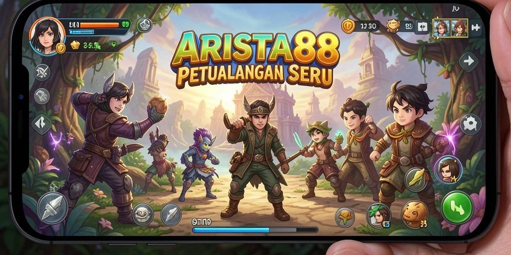 Tangkapan layar ARISTA88 menampilkan momen mendebarkan dalam gameplay petualangan.