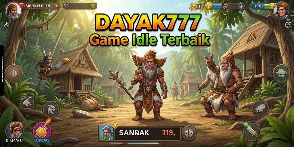 Tampilan gameplay DAYAK777 yang menawan dan interaktif.