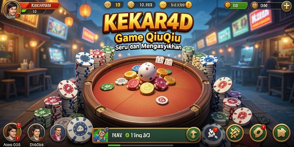Tampilan visual menawan dalam gameplay QiuQiu.