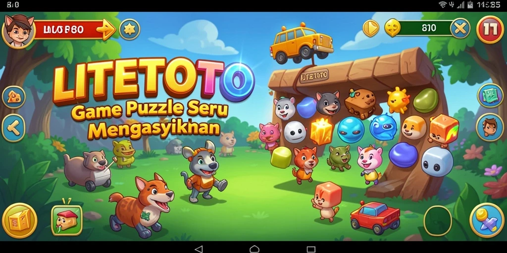 Tampilan gameplay LITETOTO yang menantang dan menarik.