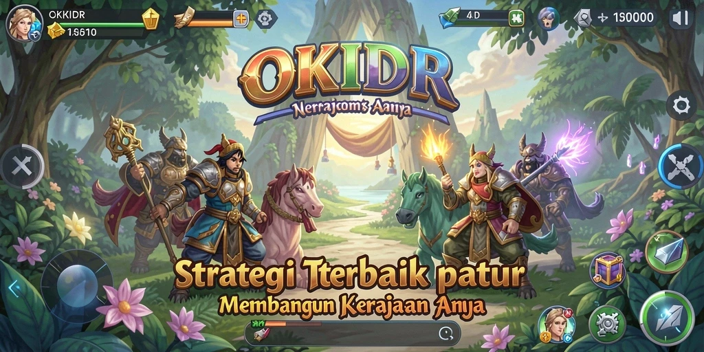 Gameplay OKIDR yang mendebarkan dan penuh strategi.