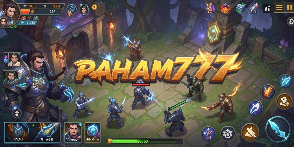 Tampilan gameplay PAHAM777 yang mendebarkan dan penuh strategi.