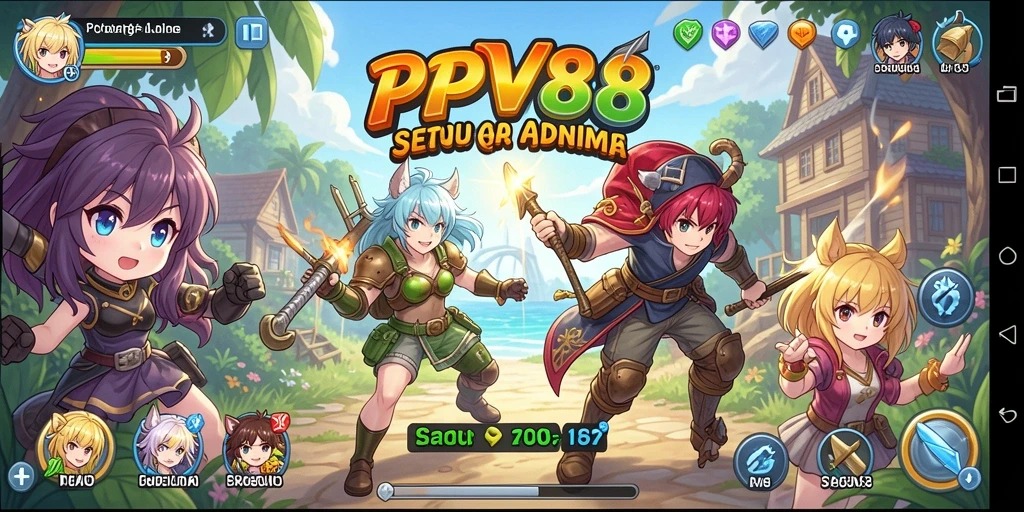 Tampilan gameplay PPV88 yang memanjakan mata dan menarik
