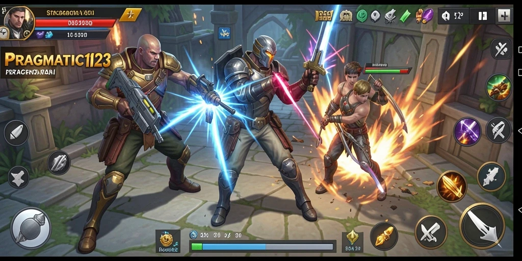 Tampilan gameplay seru dalam game SLG PRAGMATIC123.