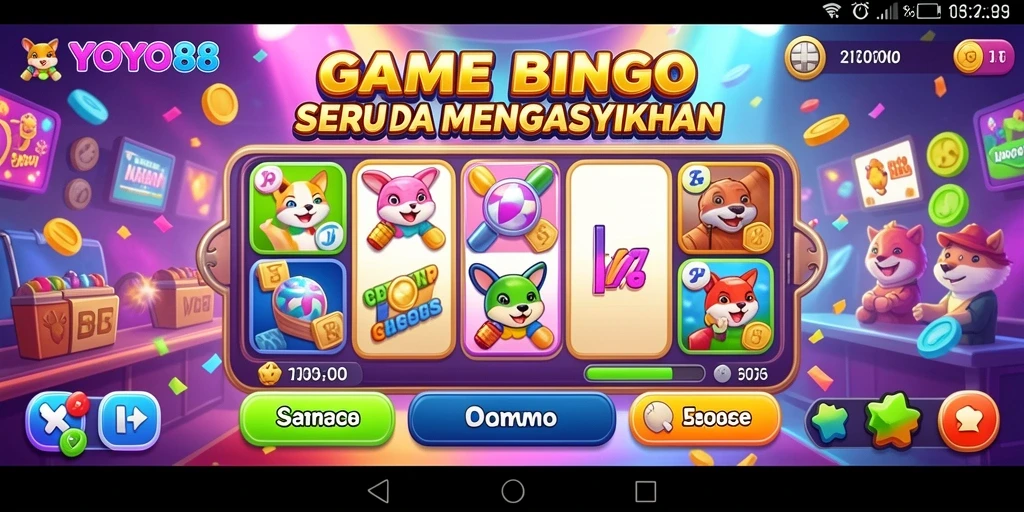 Tampilan menarik dengan gameplay Bingo mengasyikkan di YOYO88.